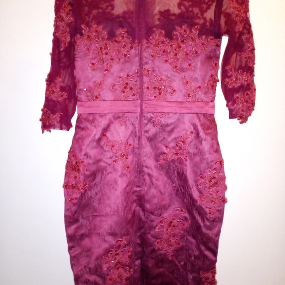 Maroon DRESS - Picture 4 of 4